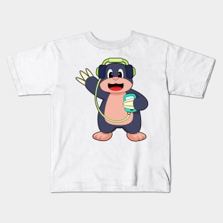 Mole Headphone Music Kids T-Shirt